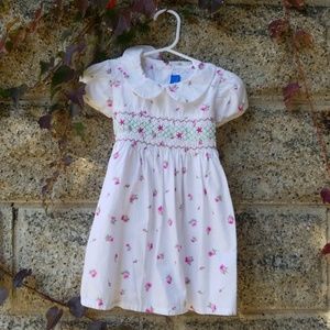 12 month rosebud dress